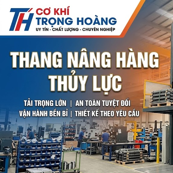 Thang nâng hạ hàng thủy lực
